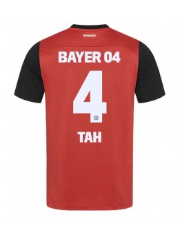 Bayer Leverkusen Jonathan Tah #4 Domaci Dres 2024-25 Kratak Rukavima